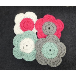 4 Coasters (Flower)