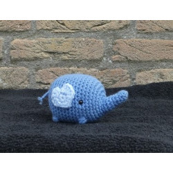 Elmar the Elephant (dark blue)